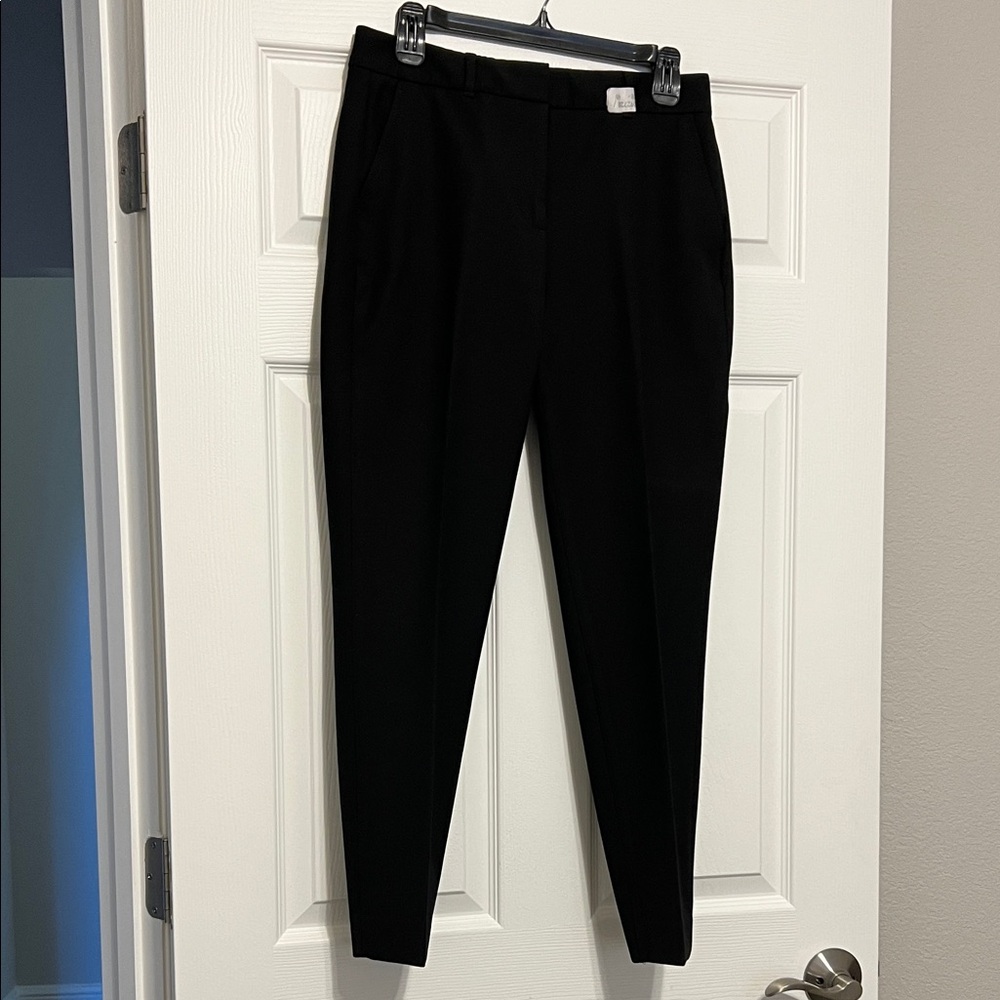 White House Black Market Black Straight Leg Pants